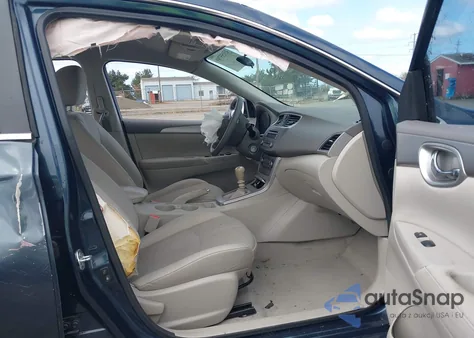 2014 Nissan Sentra S/Sv/Sr/Sl from USA, damaged, VIN 3N1AB7AP6EL630864